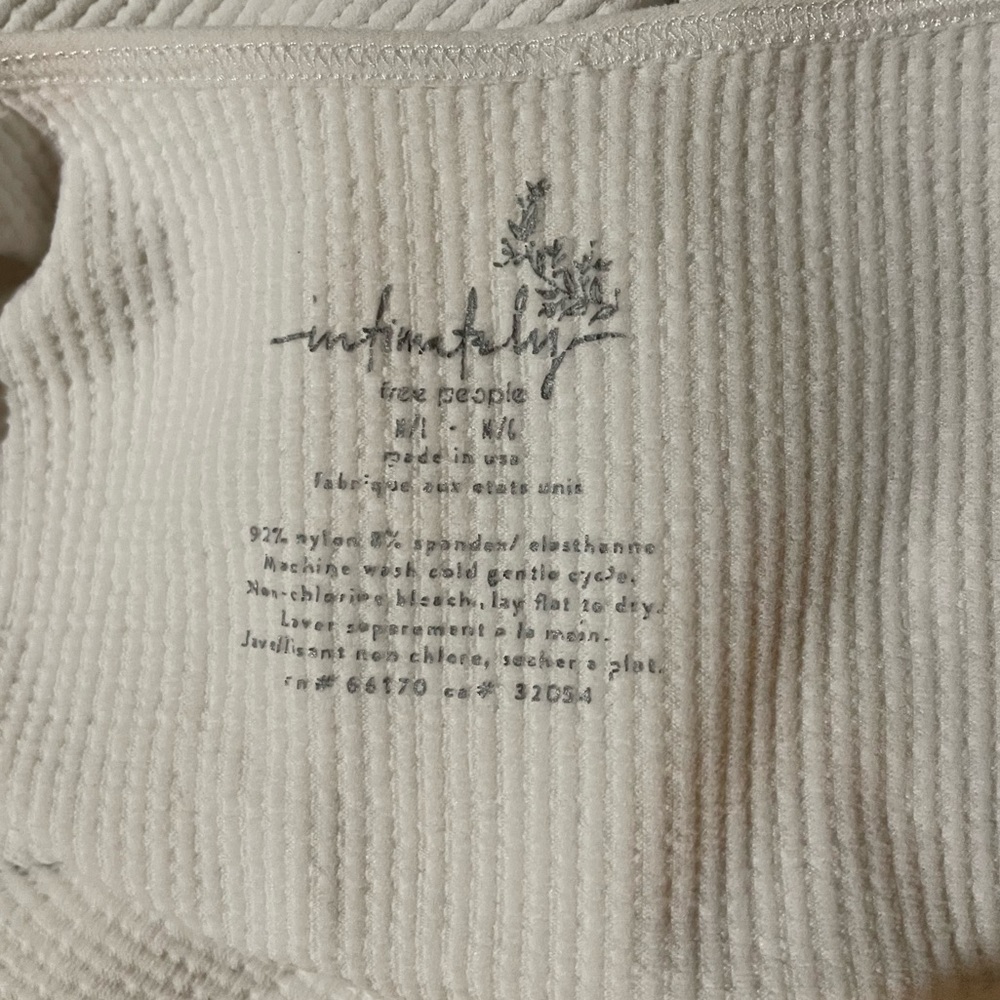 FREE PEOPLE | Ribbed Stretch Top - Picture 4 of 5